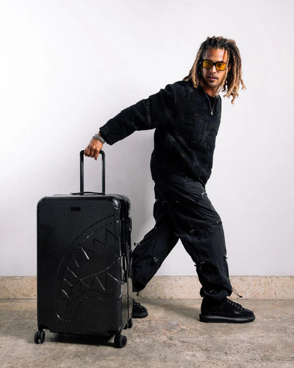Sprayground Signature | NIGHTFALL SHARKITECTURE FULL-SIZE LUGGAGE