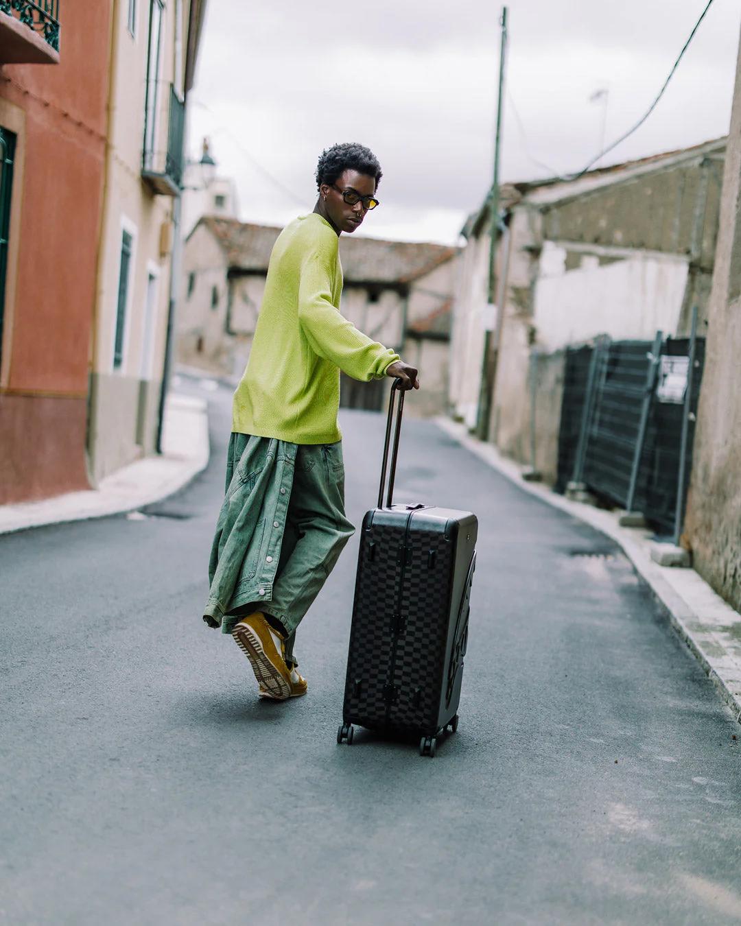 Sprayground Featured | NIGHTSHARKS WORLDWIDE SHARKITECTURE FULL SIZE LUGGAGE