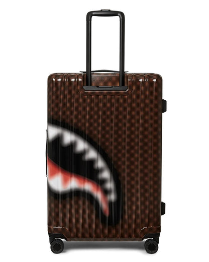 Sprayground Popular | SHARKS IN PARIS BLUR EFFECT FULL SIZE LUGGAGE