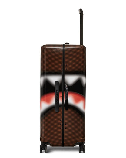 Sprayground Popular | SHARKS IN PARIS BLUR EFFECT FULL SIZE LUGGAGE
