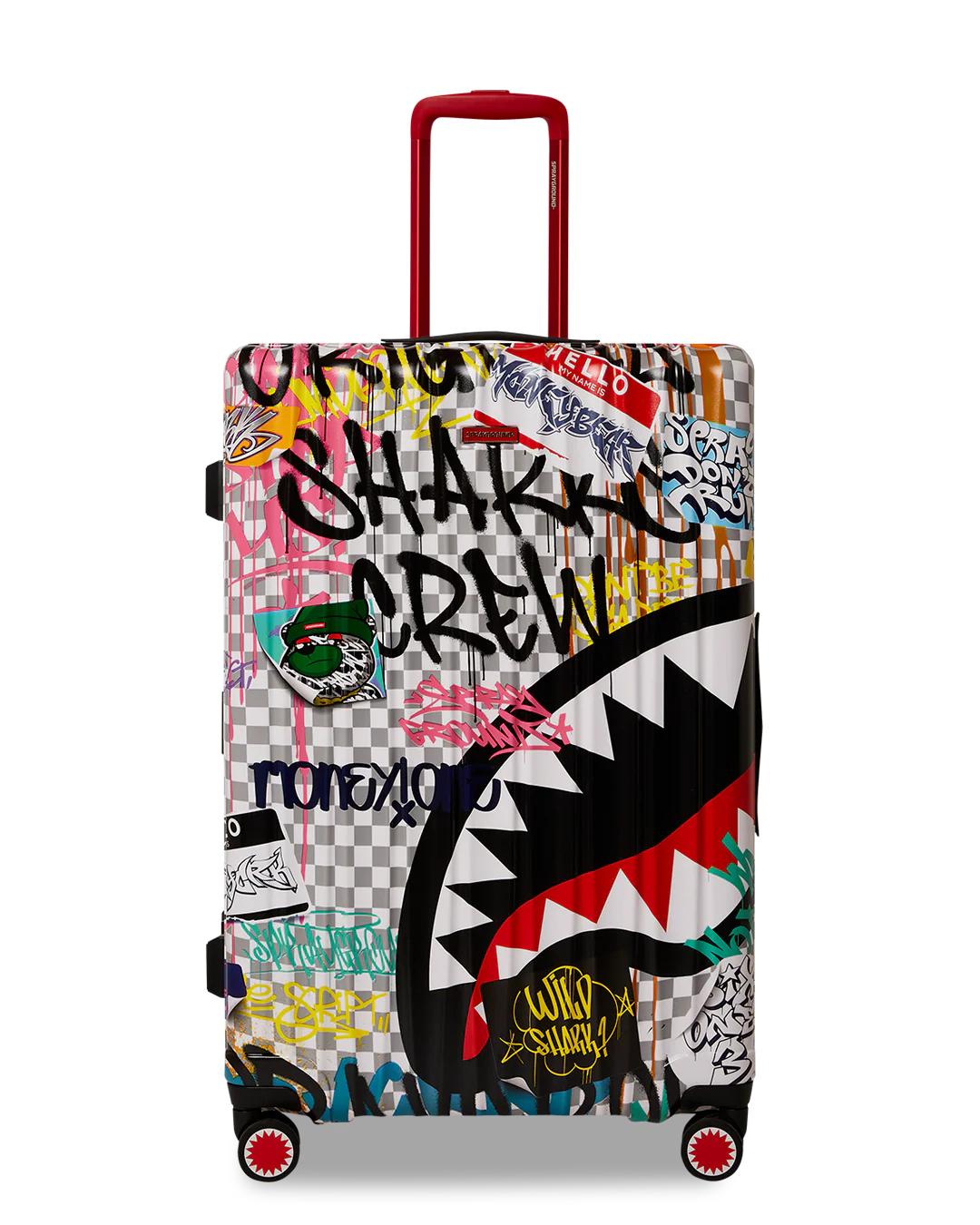 Sprayground Trending | CREATE ANOTHER DAY SHARKNAUTICS HARDSHELL FULL-SIZE LUGGAGE