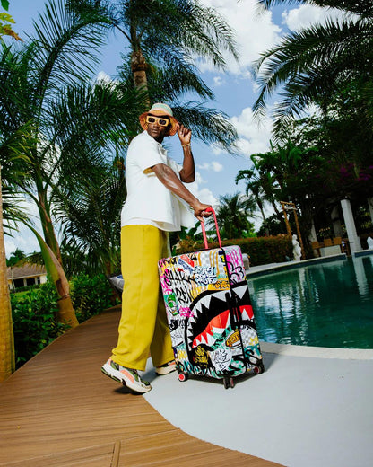 Sprayground Trending | CREATE ANOTHER DAY SHARKNAUTICS HARDSHELL FULL-SIZE LUGGAGE