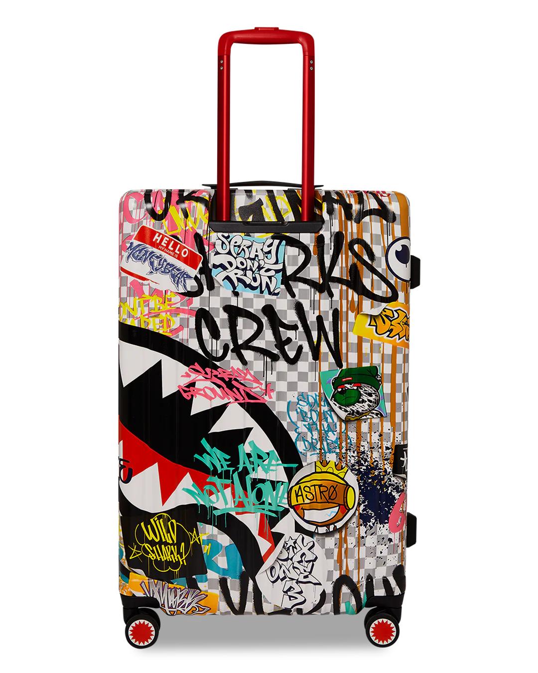 Sprayground Trending | CREATE ANOTHER DAY SHARKNAUTICS HARDSHELL FULL-SIZE LUGGAGE