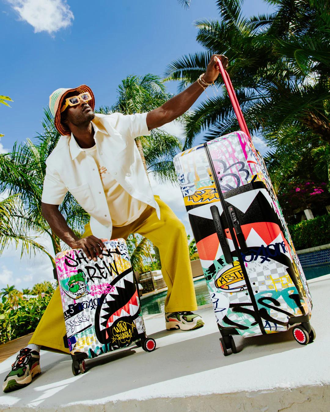 Sprayground Trending | CREATE ANOTHER DAY SHARKNAUTICS HARDSHELL FULL-SIZE LUGGAGE