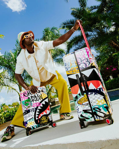 Sprayground Trending | CREATE ANOTHER DAY SHARKNAUTICS HARDSHELL FULL-SIZE LUGGAGE