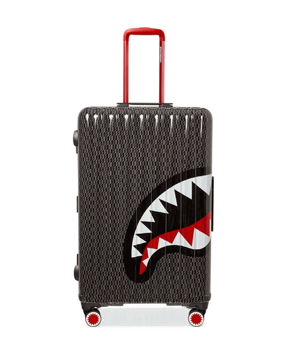 Sprayground Signature | SPRAYGATTI REVV SHARKNAUTICS HARDSHELL FULL-SIZE LUGGAGE