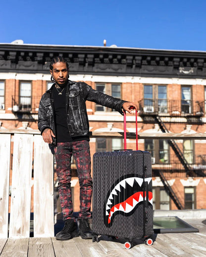 Sprayground Signature | SPRAYGATTI REVV SHARKNAUTICS HARDSHELL FULL-SIZE LUGGAGE