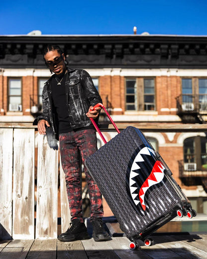 Sprayground Signature | SPRAYGATTI REVV SHARKNAUTICS HARDSHELL FULL-SIZE LUGGAGE