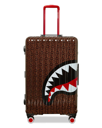 Sprayground Classic | FRENZY SHARKS SHARKNAUTICS HARDSHELL FULL-SIZE LUGGAGE