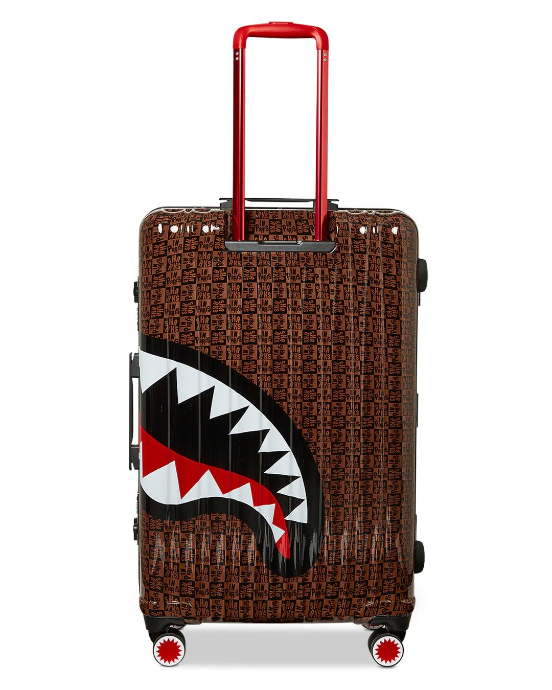 Sprayground Classic | FRENZY SHARKS SHARKNAUTICS HARDSHELL FULL-SIZE LUGGAGE