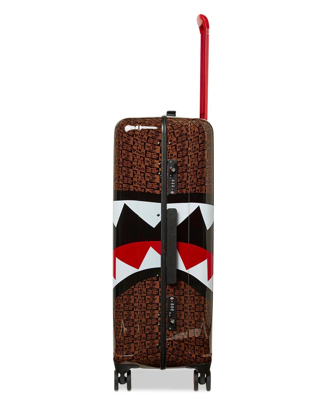 Sprayground Classic | FRENZY SHARKS SHARKNAUTICS HARDSHELL FULL-SIZE LUGGAGE