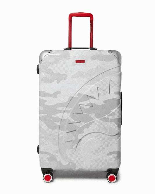 Sprayground Premium | 3AM LE BLANC SHARKNAUTICS HARDSHELL FULL-SIZE LUGGAGE