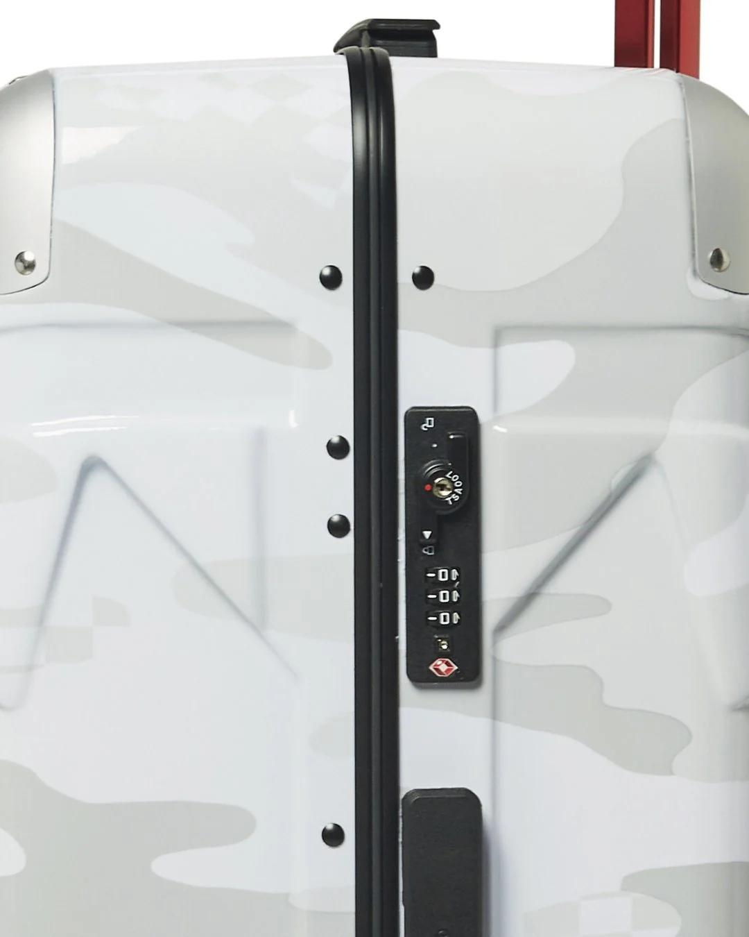 Sprayground Premium | 3AM LE BLANC SHARKNAUTICS HARDSHELL FULL-SIZE LUGGAGE