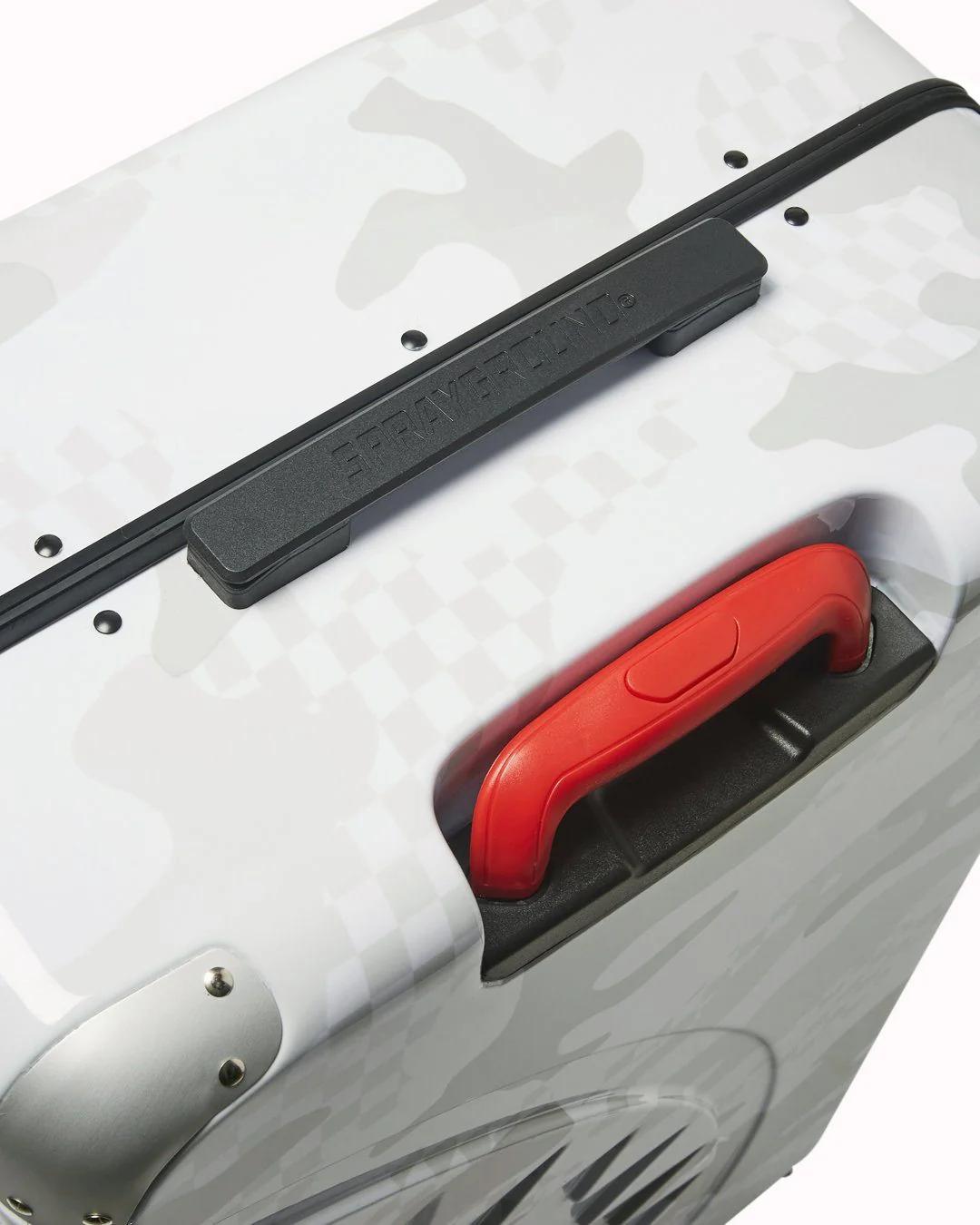 Sprayground Premium | 3AM LE BLANC SHARKNAUTICS HARDSHELL FULL-SIZE LUGGAGE