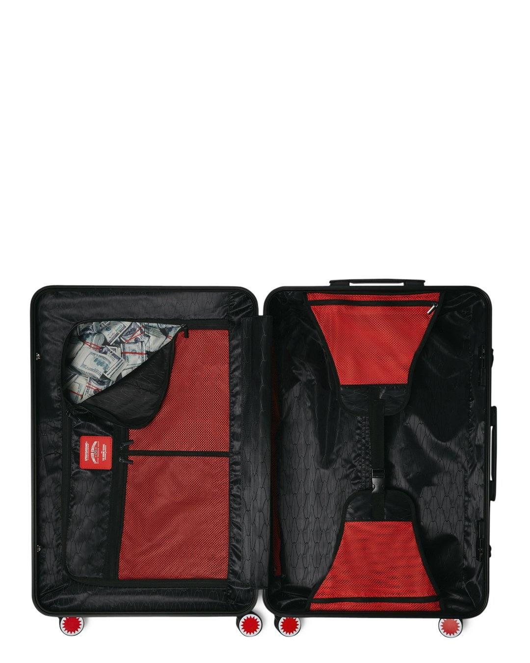Sprayground Premium | 3AM LE BLANC SHARKNAUTICS HARDSHELL FULL-SIZE LUGGAGE