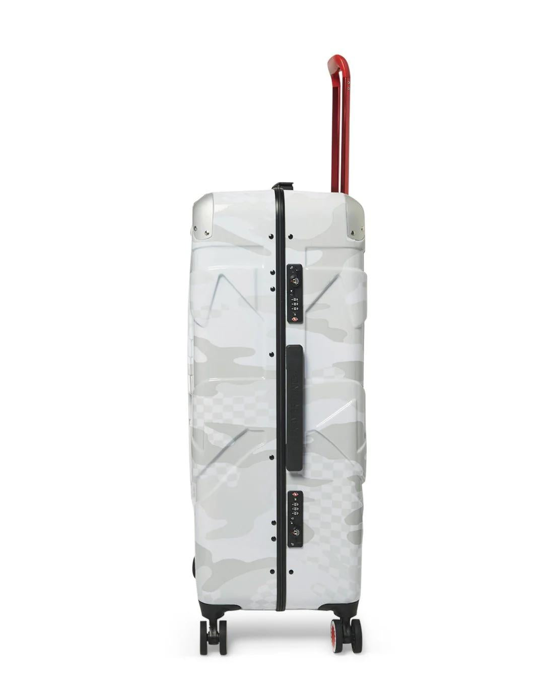 Sprayground Premium | 3AM LE BLANC SHARKNAUTICS HARDSHELL FULL-SIZE LUGGAGE
