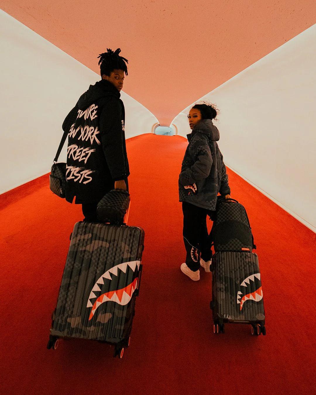 Sprayground Exclusive | 3AM SHARKNAUTICS 2 PC LUGGAGE SET