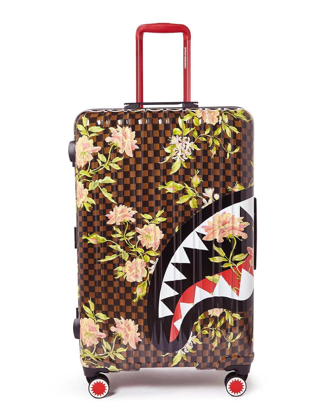 Sprayground Classic | SHARKFLOWER 29.5” FULL-SIZE SHARKNAUTICS LUGGAGE