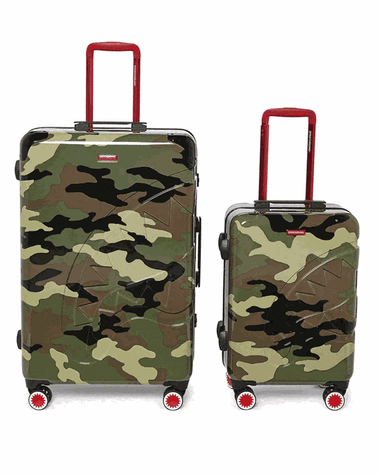 Sprayground Essential | JUNGLE PARIS 2 PC LUGGAGE SET (CARRY-ON & FULL-SIZE)