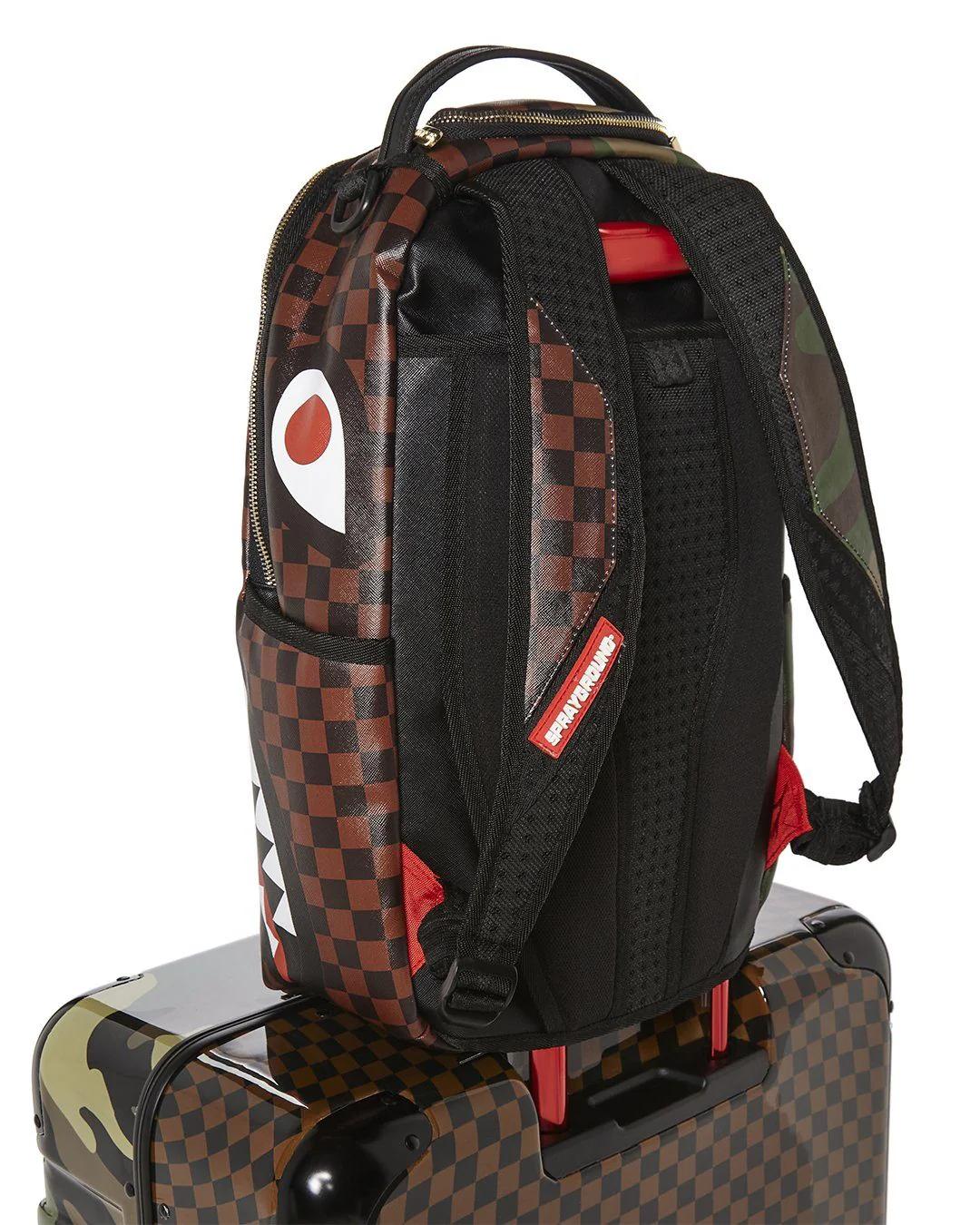 Sprayground Essential | JUNGLE PARIS 2 PC LUGGAGE SET (CARRY-ON & FULL-SIZE)