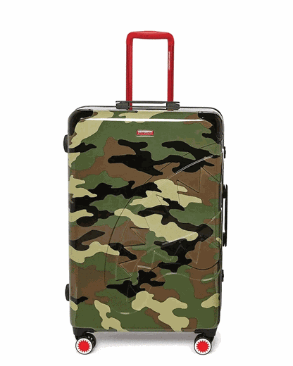 Sprayground Premium | JUNGLE PARIS 29.5” FULL-SIZE SHARKITECTURE LUGGAGE