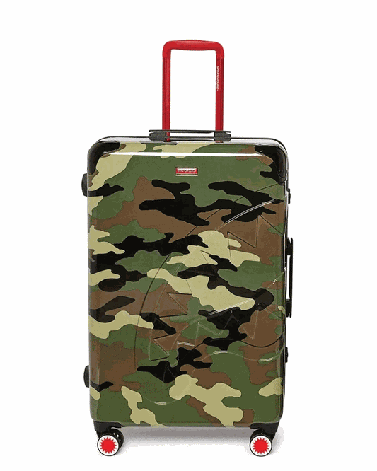 Sprayground Premium | JUNGLE PARIS 29.5” FULL-SIZE SHARKITECTURE LUGGAGE