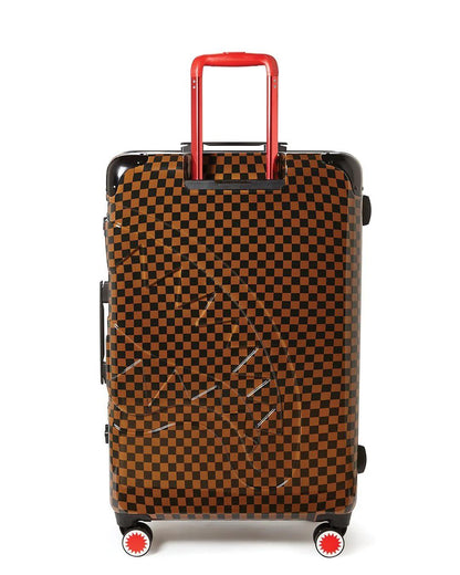 Sprayground Premium | JUNGLE PARIS 29.5” FULL-SIZE SHARKITECTURE LUGGAGE