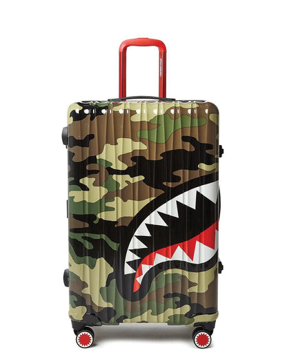 Sprayground New | SHARKNAUTICS (CAMO) 29.5” FULL-SIZE LUGGAGE