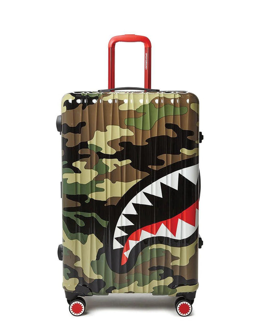 Sprayground New | SHARKNAUTICS (CAMO) 29.5” FULL-SIZE LUGGAGE