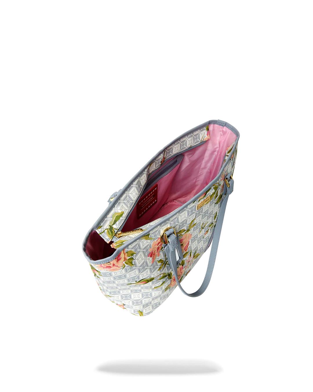 Sprayground Popular | A.I. AFRICAN INTELLIGENCE ELEGANT ENERGY TOTE - SANDFLOWER COLLAB