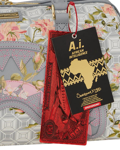 Sprayground Trending | A.I. AFRICAN INTELLIGENCE ELEGANT ENERGY MINI DUFFLE - SANDFLOWER COLL