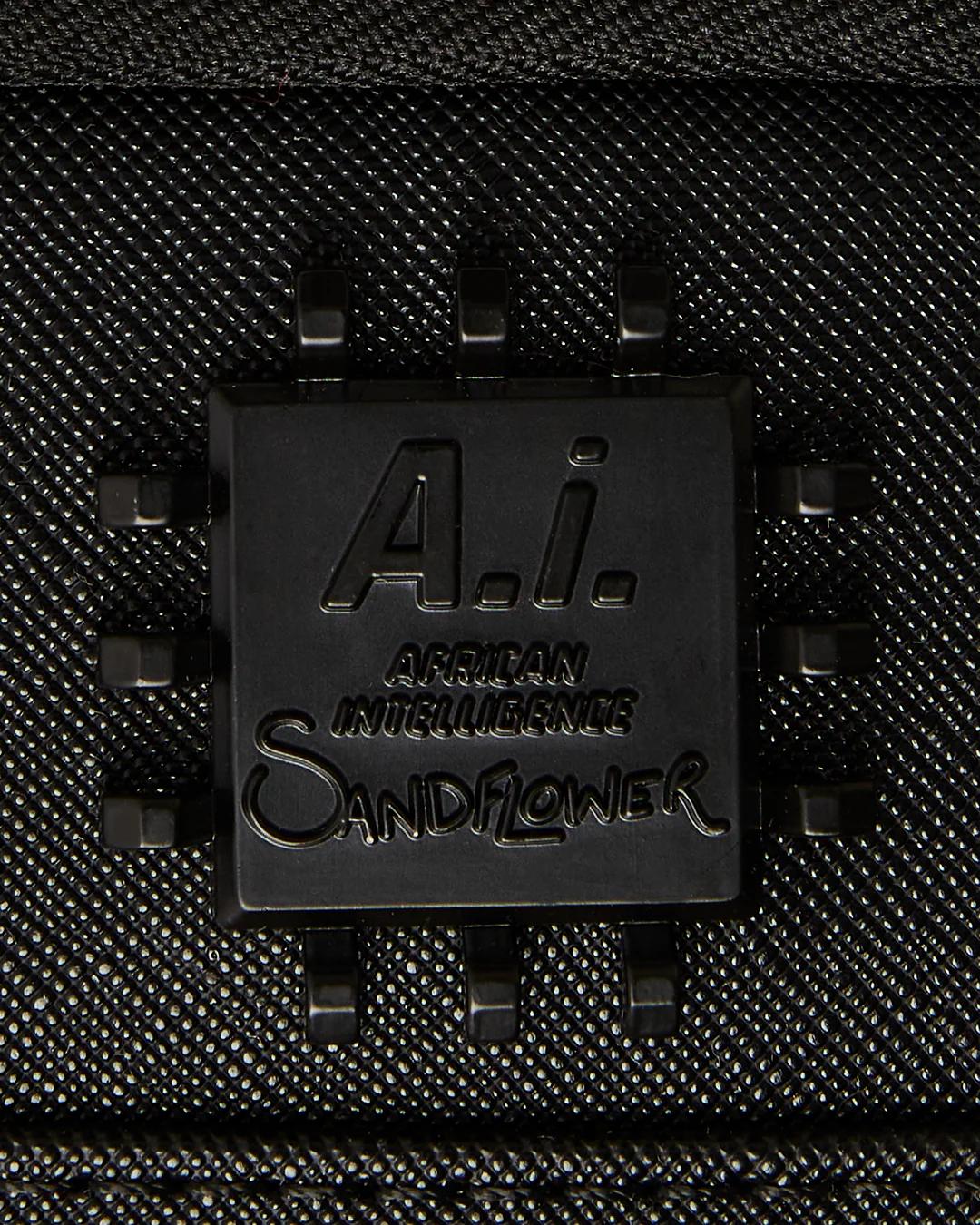 Sprayground Exclusive | A.I. AFRICAN INTELLIGENCE SHARKS OF THE GOLD OCEAN BACKPACK - SANDFLOW