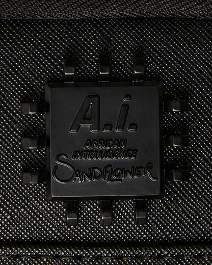 Sprayground Exclusive | A.I. AFRICAN INTELLIGENCE SHARKS OF THE GOLD OCEAN BACKPACK - SANDFLOW