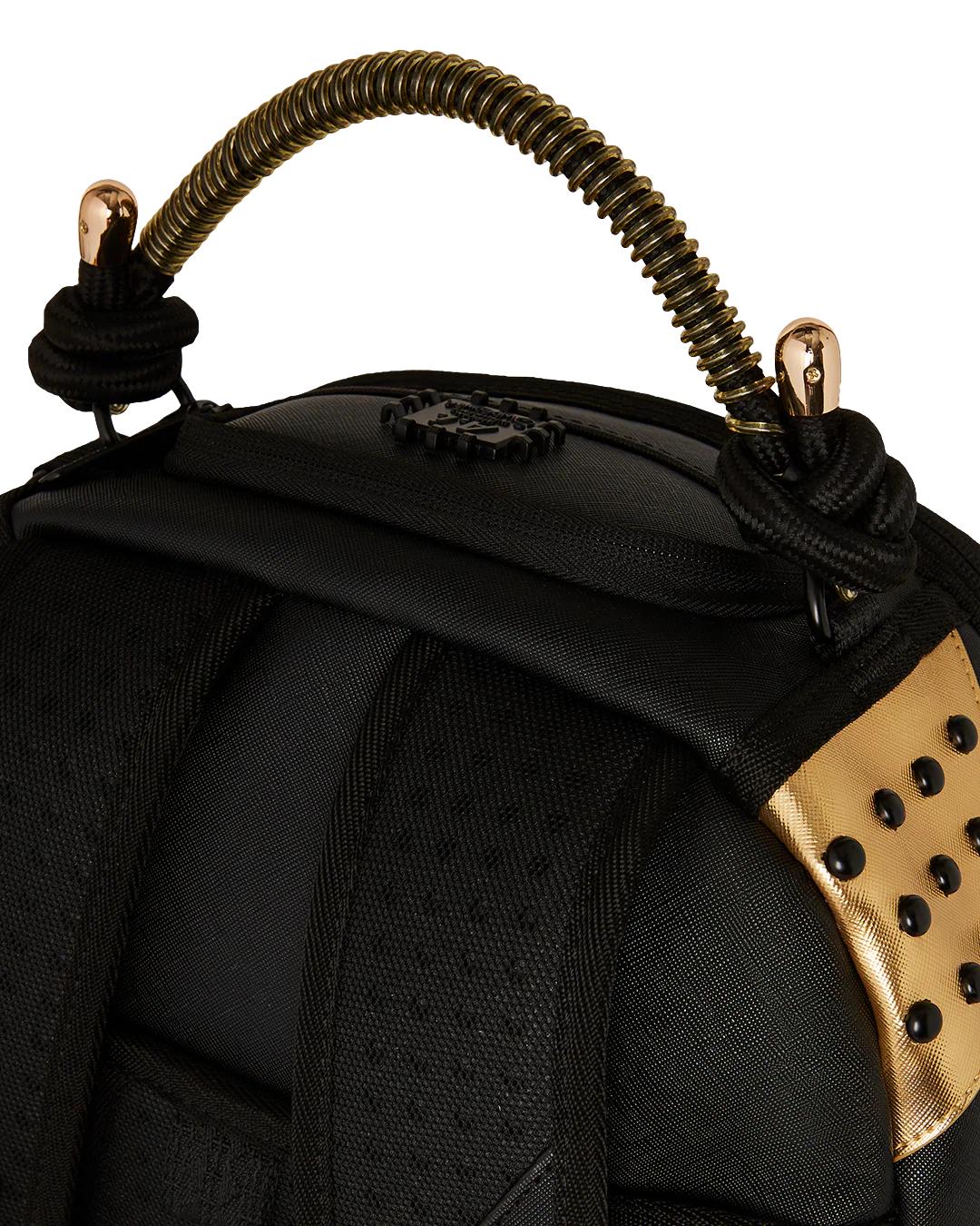 Sprayground Exclusive | A.I. AFRICAN INTELLIGENCE SHARKS OF THE GOLD OCEAN BACKPACK - SANDFLOW