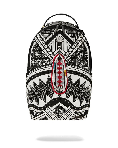 Sprayground Signature | A.I. AFRICAN INTELLIGENCE THE SKYHAWK BACKPACK - SANDFLOWER COLLAB