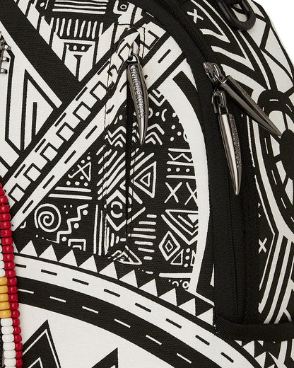 Sprayground Signature | A.I. AFRICAN INTELLIGENCE THE SKYHAWK BACKPACK - SANDFLOWER COLLAB