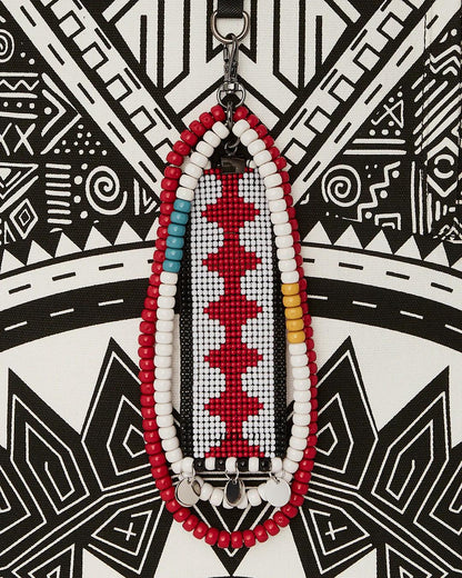 Sprayground Signature | A.I. AFRICAN INTELLIGENCE THE SKYHAWK BACKPACK - SANDFLOWER COLLAB