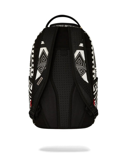Sprayground Signature | A.I. AFRICAN INTELLIGENCE THE SKYHAWK BACKPACK - SANDFLOWER COLLAB
