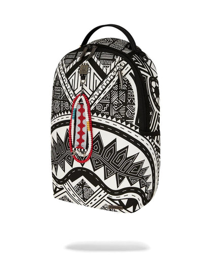Sprayground Signature | A.I. AFRICAN INTELLIGENCE THE SKYHAWK BACKPACK - SANDFLOWER COLLAB