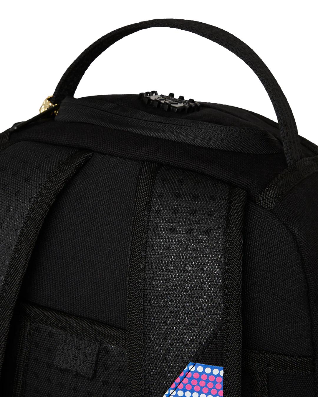 Sprayground Classic | A.I. AFRICAN INTELLIGENCE BORN AND RAISED BACKPACK - SANDFLOWER COLLAB