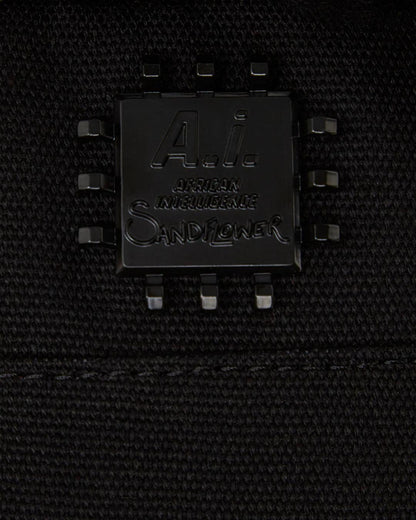 Sprayground Classic | A.I. AFRICAN INTELLIGENCE BORN AND RAISED BACKPACK - SANDFLOWER COLLAB