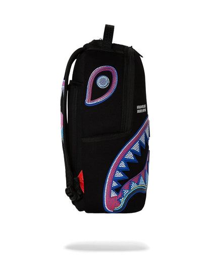 Sprayground Classic | A.I. AFRICAN INTELLIGENCE BORN AND RAISED BACKPACK - SANDFLOWER COLLAB