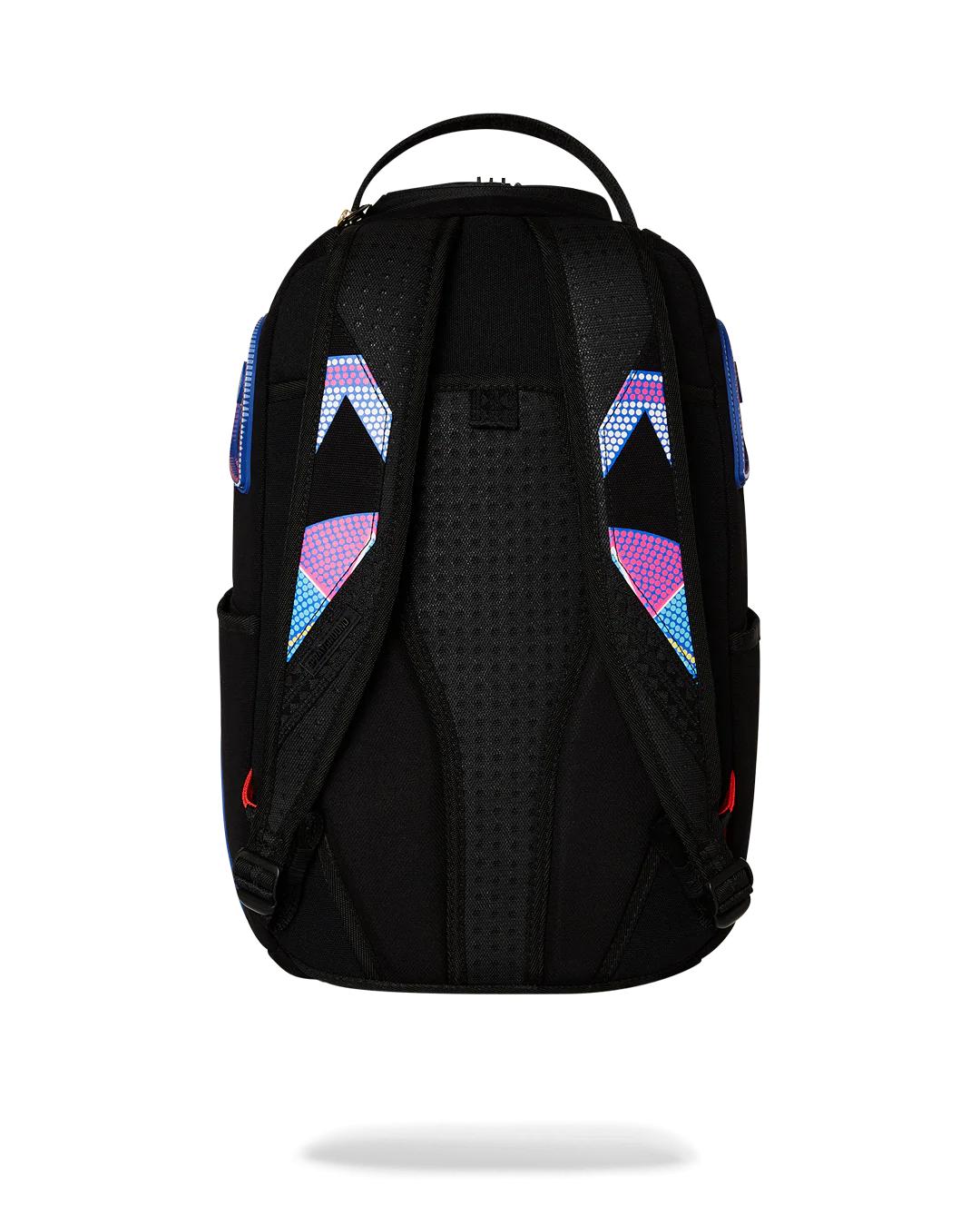 Sprayground Classic | A.I. AFRICAN INTELLIGENCE BORN AND RAISED BACKPACK - SANDFLOWER COLLAB