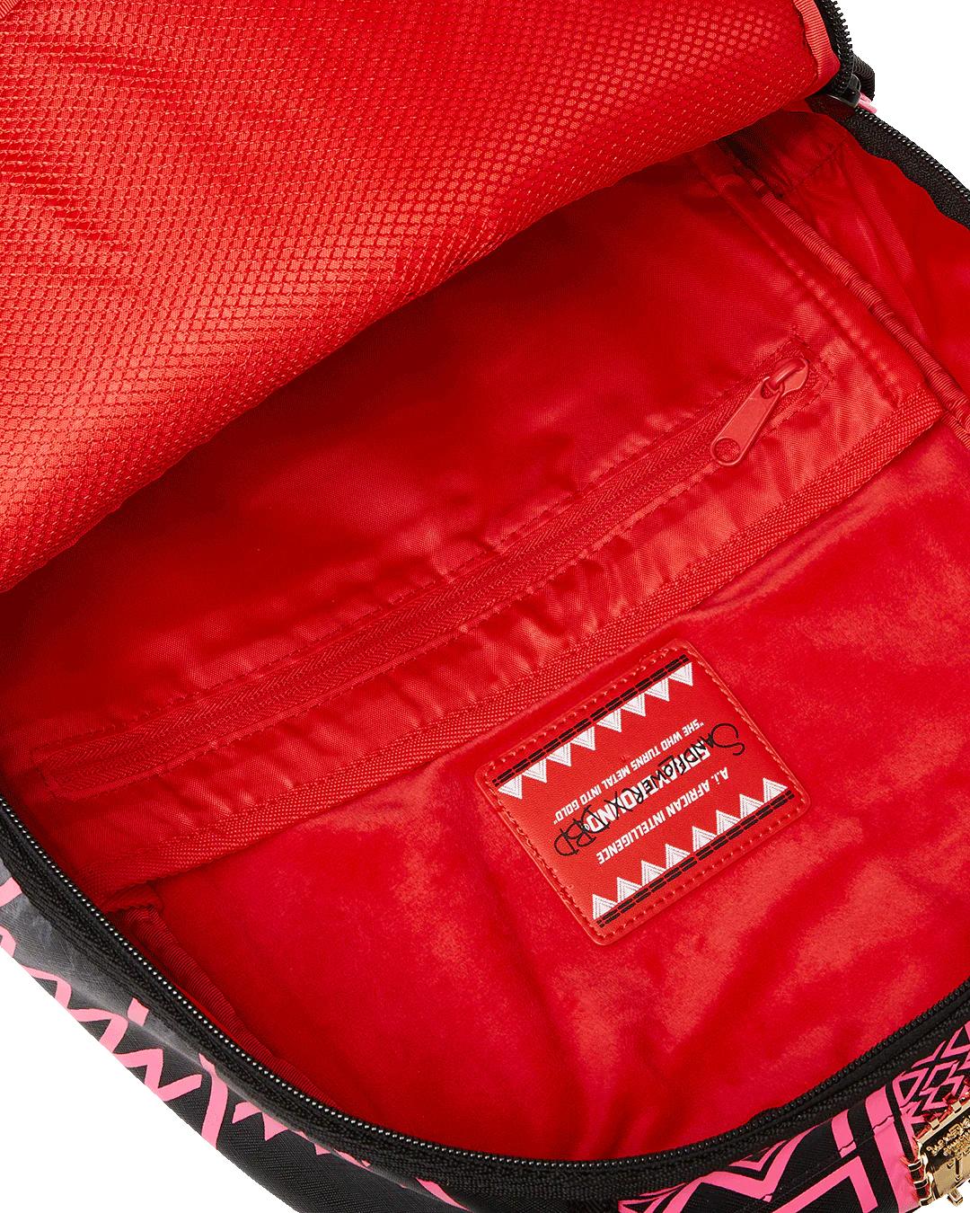 Sprayground New | A.I. AFRICAN INTELLIGENCE PRIDE AND POWER BACKPACK - SANDFLOWER COLLAB