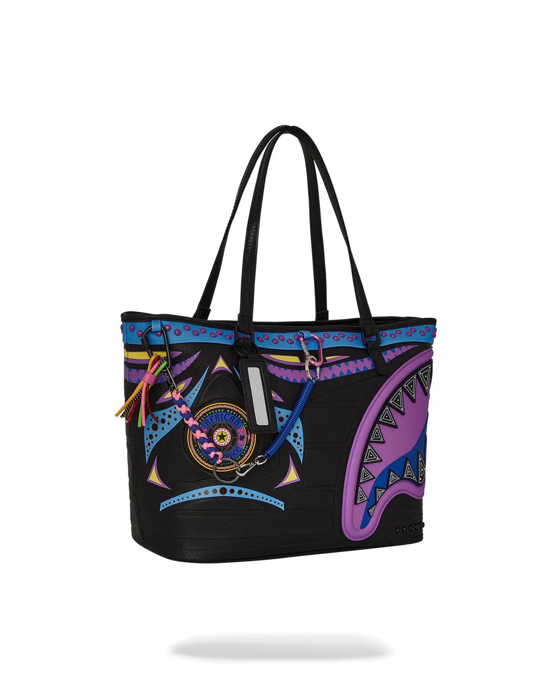 Sprayground Recommended | A.I. 12 - SANDFLOWER COLLAB BROOKLYN & BEYOND TOTE