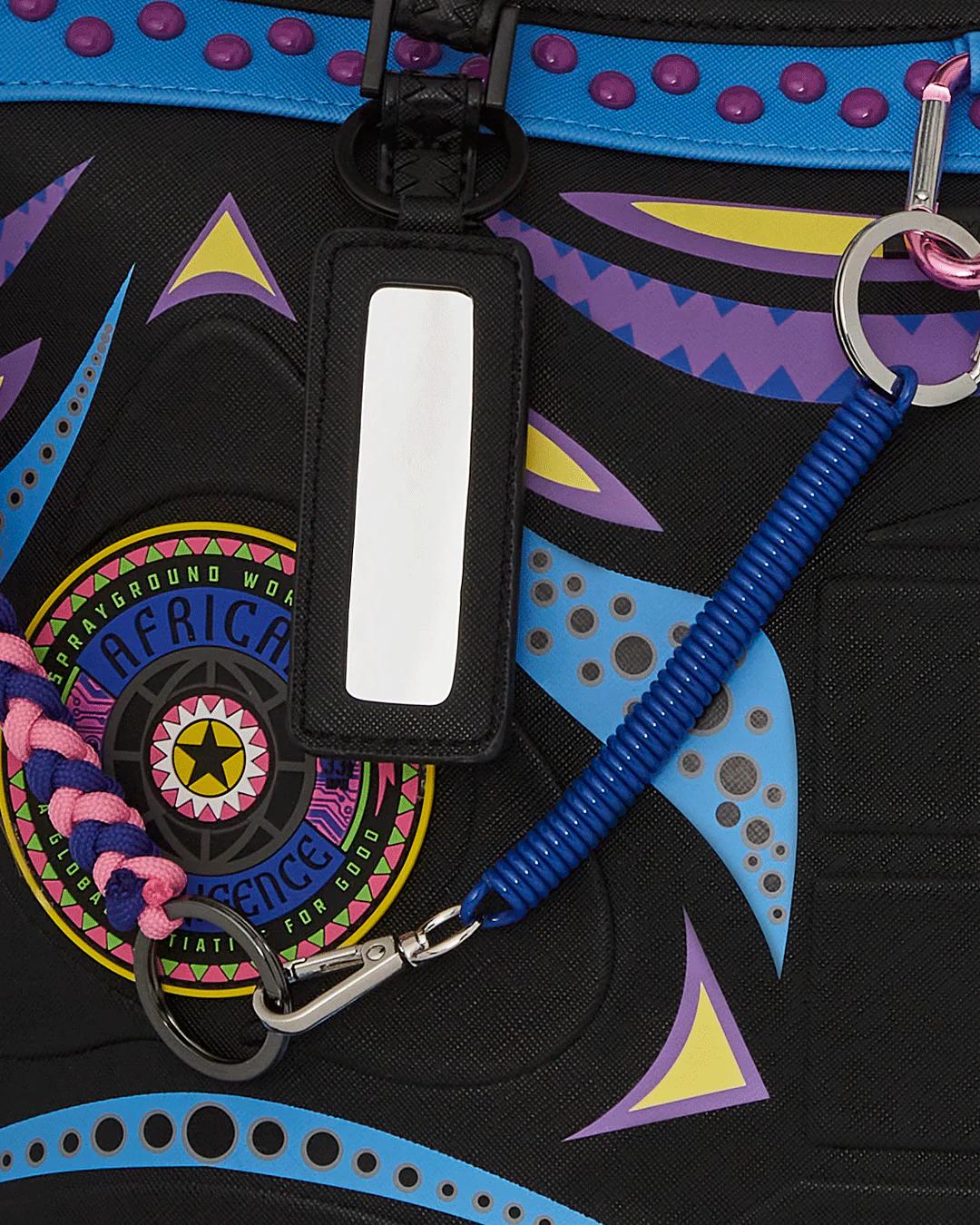 Sprayground Recommended | A.I. 12 - SANDFLOWER COLLAB BROOKLYN & BEYOND TOTE