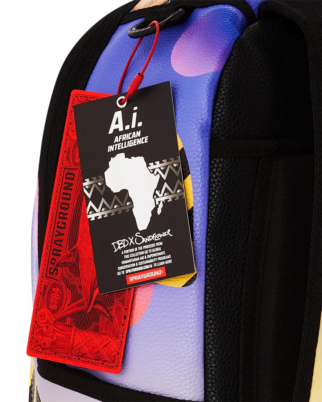 Sprayground Classic | A.I. FRACTAL VISIONS BACKPACK