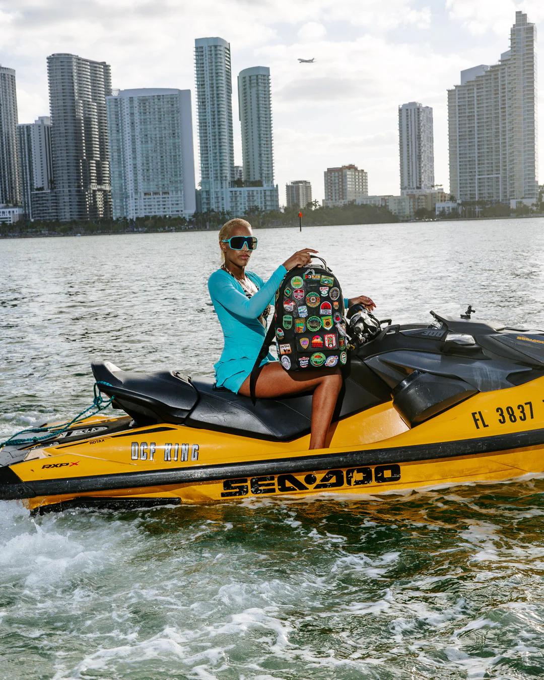 Sprayground Featured | A.I. THE 54 (PATCHES OF AFRICA) CARGO BACKPACK