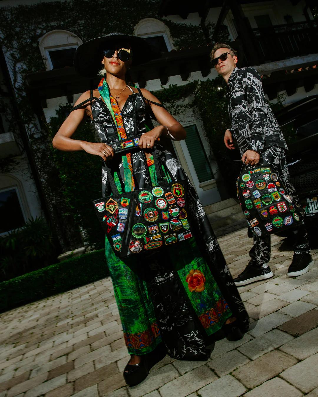 Sprayground Featured | A.I. THE 54 (PATCHES OF AFRICA) CARGO BACKPACK