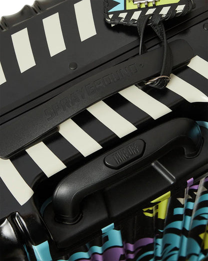 Sprayground Exclusive | A.I. PATH TO THE FUTURE III HARDSHELL CARRY-ON LUGGAGE - SANDFLOWER CO